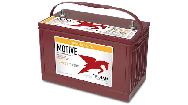 Batería Trojan OverDrive AES-31 de12V AGM